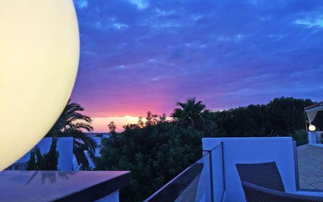 Sonnenuntergang am Hotel RIU La Mola