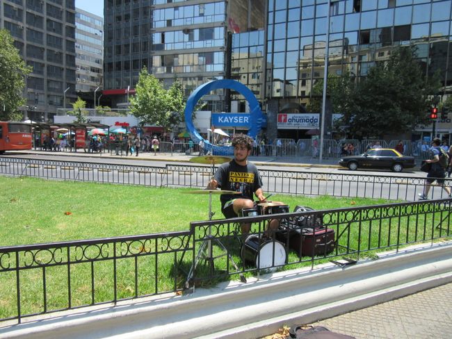 La vida cotidiana en Santiago