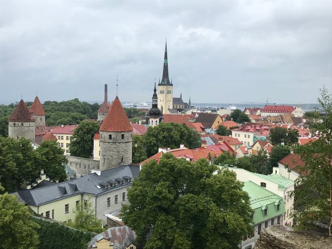 Tallinn and the rain