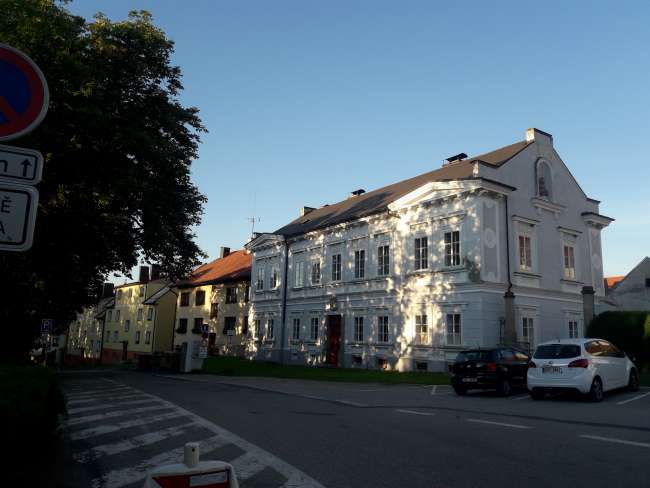 Main street in Višší Brod
