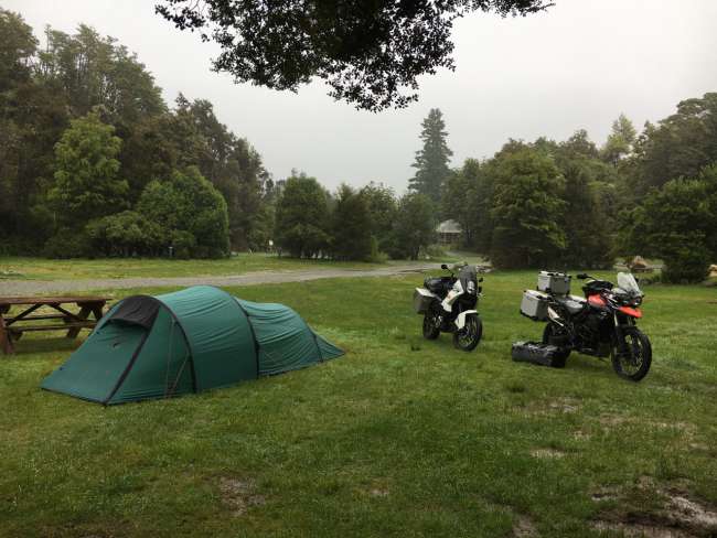Camping at Lake Rotoiti