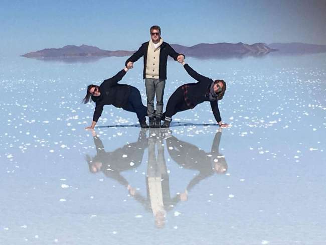 Uyuni Salt Flats - reflection