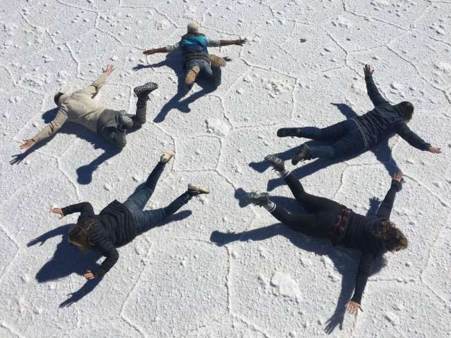 Uyuni Salt Flats - skydiving in Uyuni