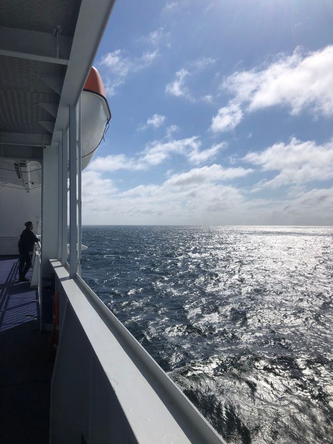 A day at sea