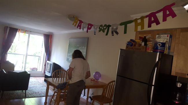 Birthday surprise for Nico