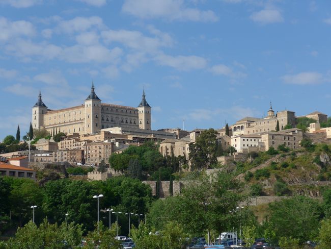 View of the old town of Toledo