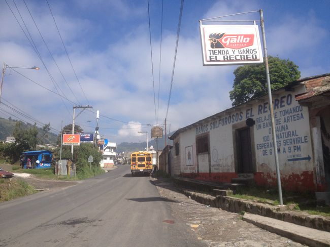 Almolonga: Banos recreales
