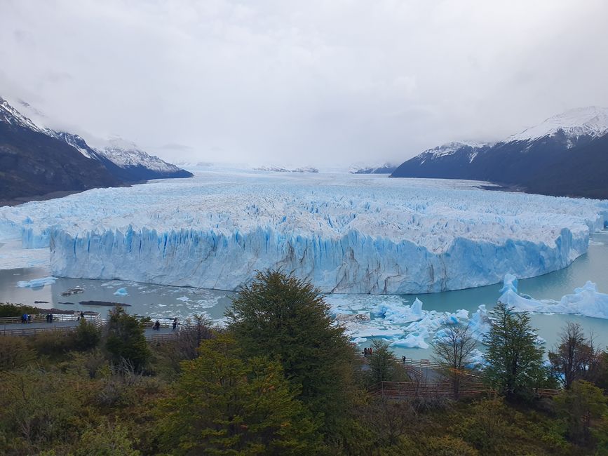 Der Perito-Moreno-Gletscher 