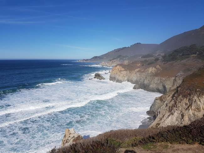 On the Pacific Coast Highway from Carmel to San Luis Obispo