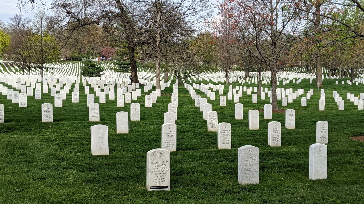Tag 5: Arlington Cemetary – The View – Library of Congress…