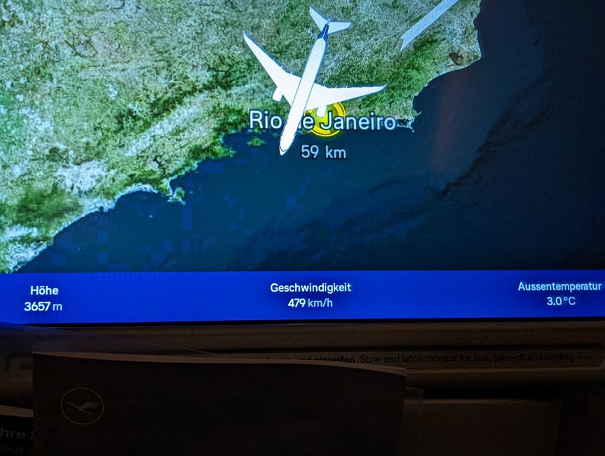 WIR sind gut in Rio angekommen!
