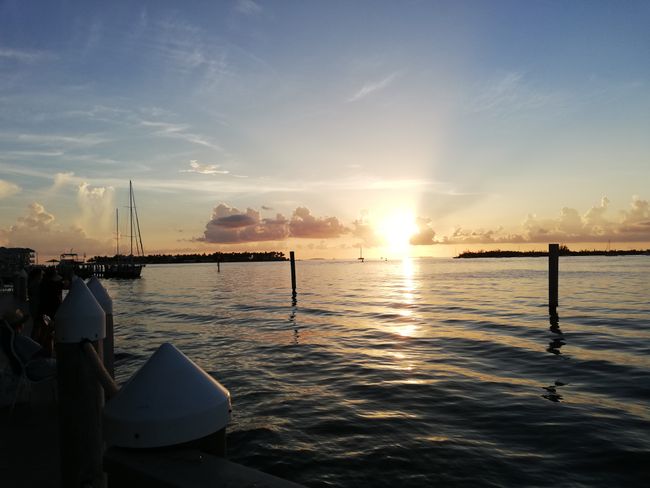 Wow, Sonnenuntergang auf Key West 
