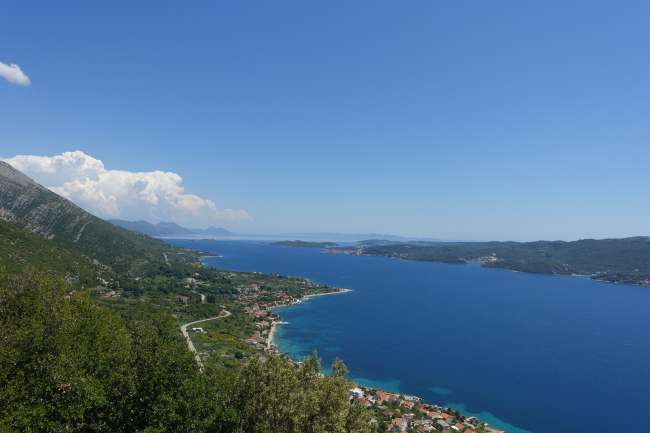 View from the viewpoint of the two islands