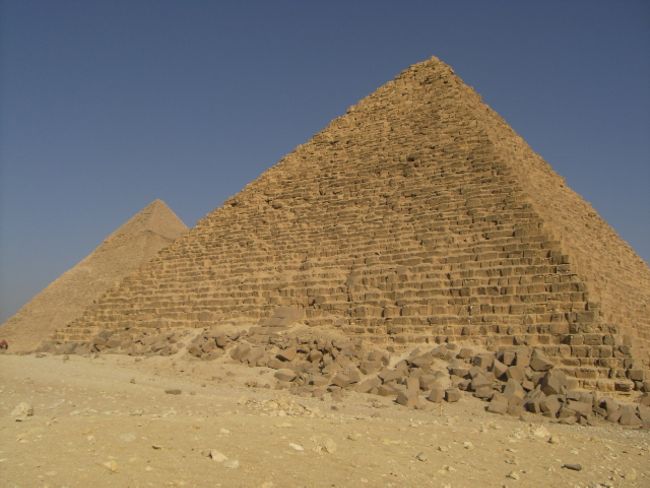 The pyramids have something mystical, but everything is run down and littered.