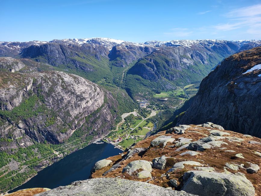 View of Lysefjord