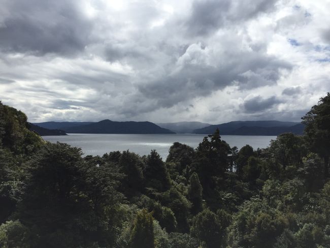 Over hill and dale at Lake Waikaremoana