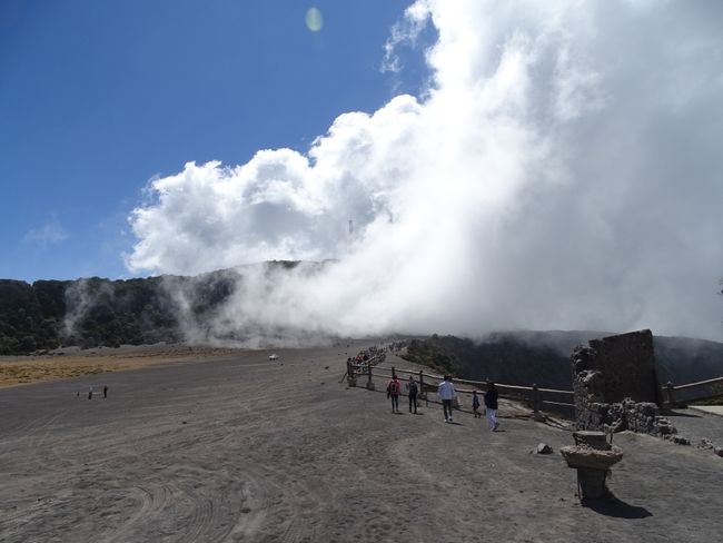 Irazu and the volcanic ash fields