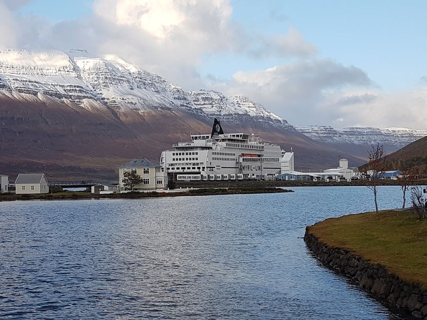 Seydisfjordur ferry port