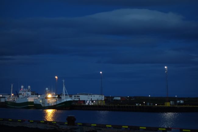 Grindavík Habor at night