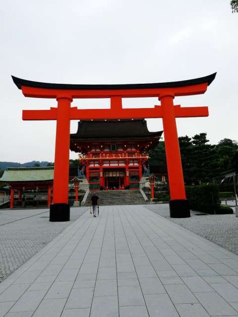 Eingang zum Inari Pfad 