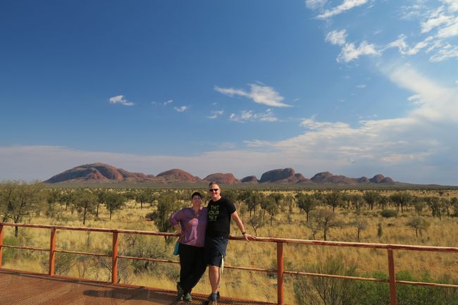 Panorama of Kata Tjuta (Many Heads)