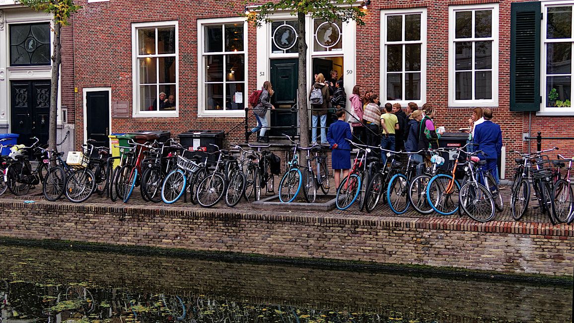 Whistle stop in Delft