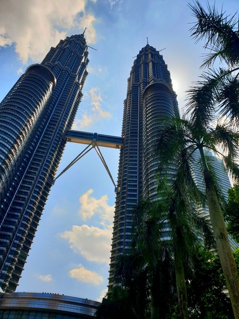 Petronas Twin Towers - the landmark of Kuala Lumpur