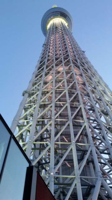 The Skytree, what a size...