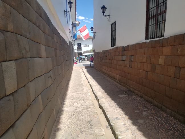 Street in Inca style