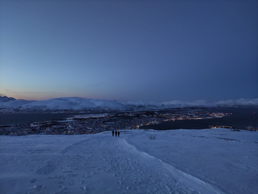 Storsteinen - Tromsø am Abend