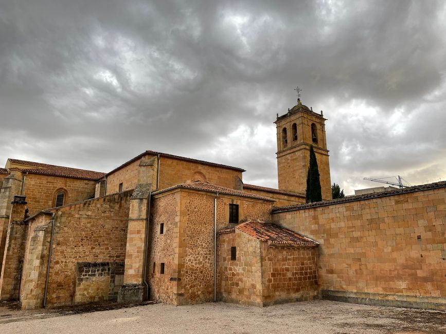 Regenwolken über Soria