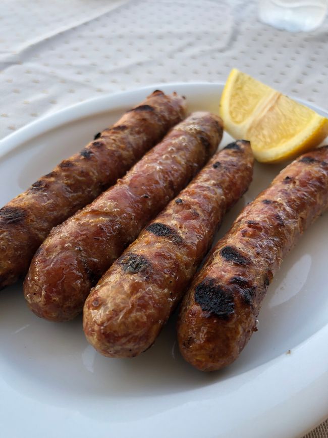 Cretan sausages