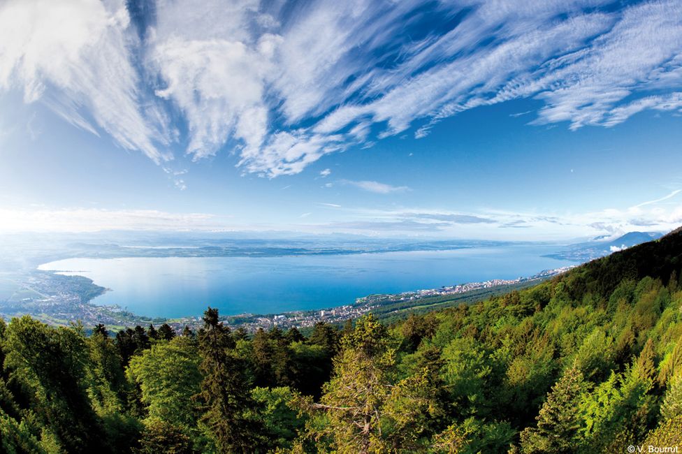 le lac de Neuchâtel