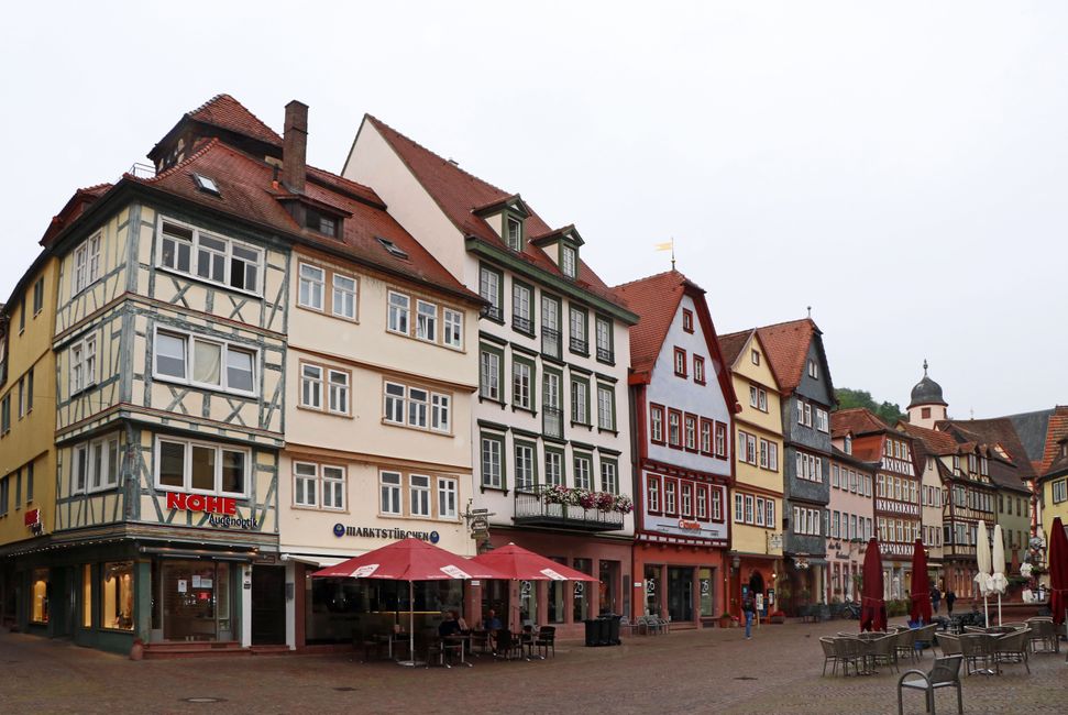 Der historische Marktplatz.
