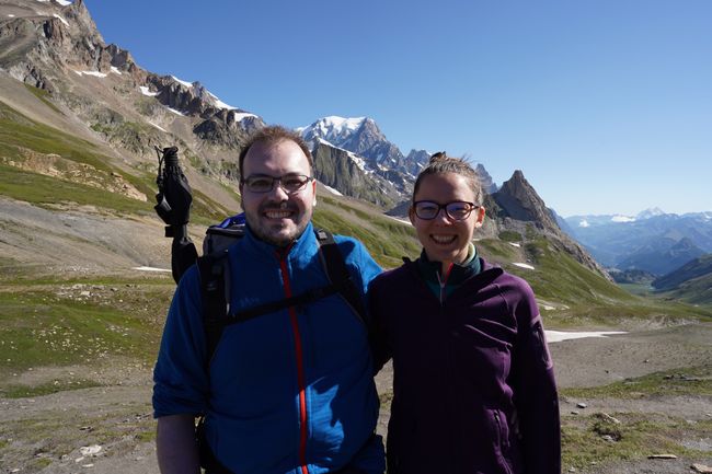 Wir und der Mont Blanc