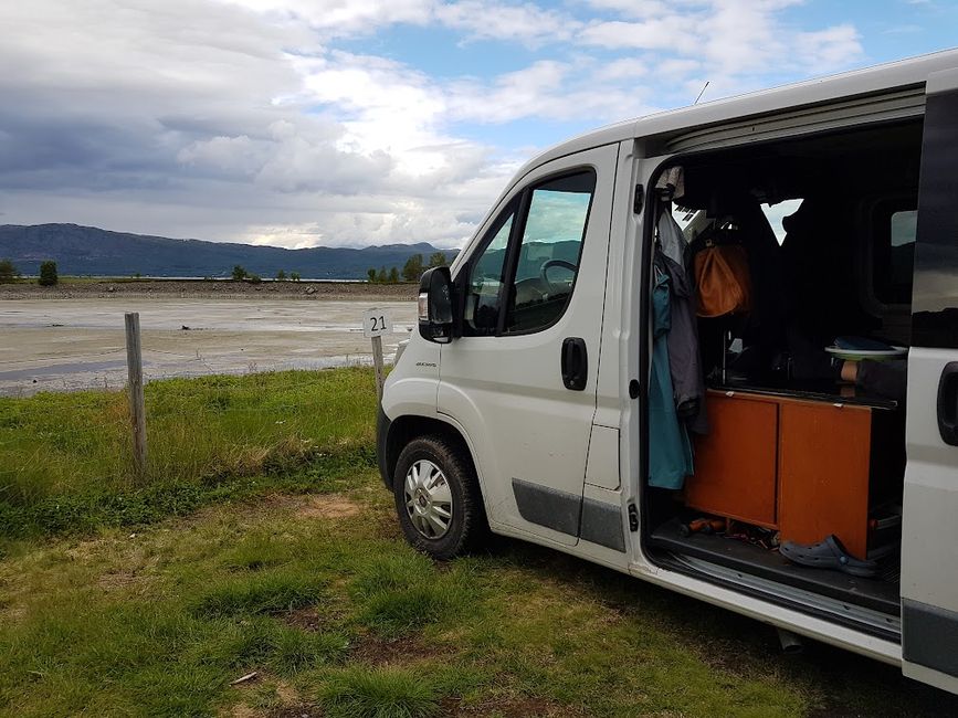 Camping at Altafjorden