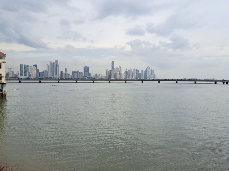 View of Panama City from the national park