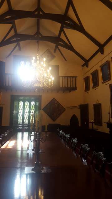 The great hall of the castle