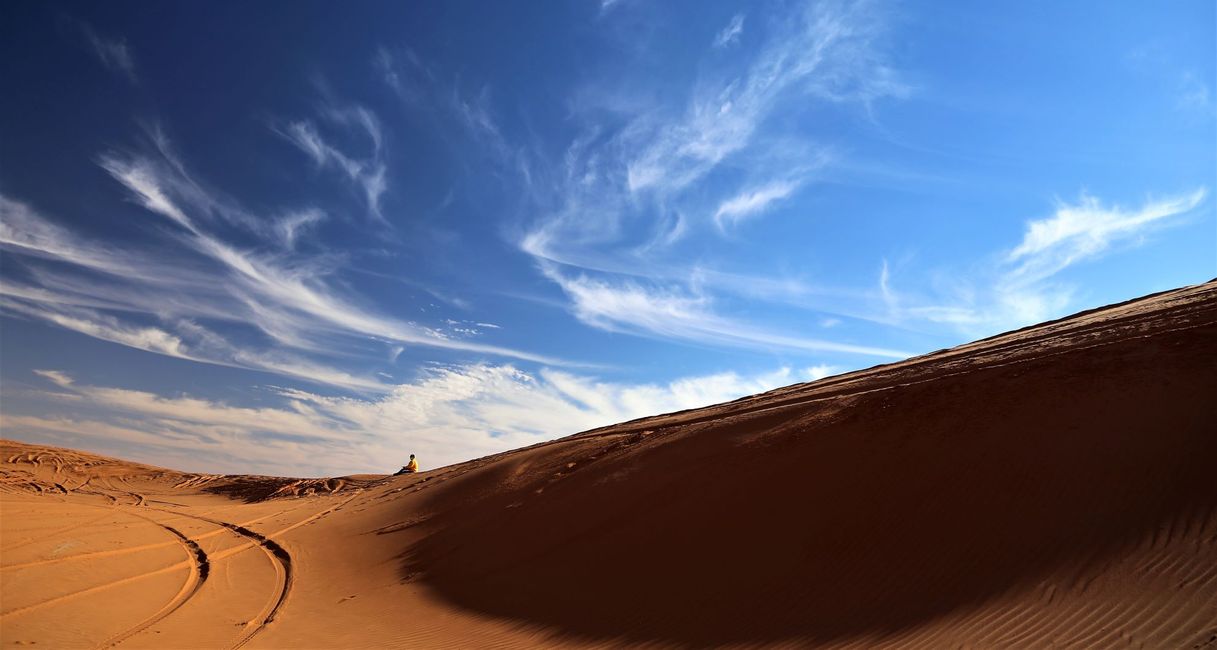 In den Wüsten rund um Riad