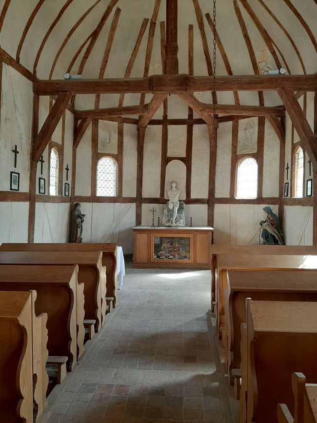 Inside the chapel