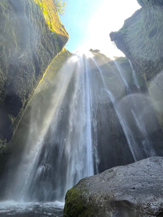 Wasserfall Gljufrabui