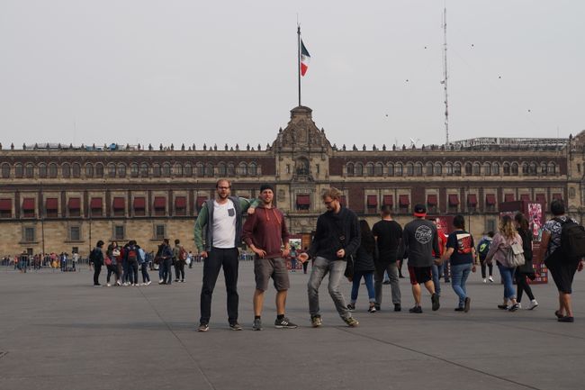 Plaza de la Constitución, Hauptplatz von Mexico City