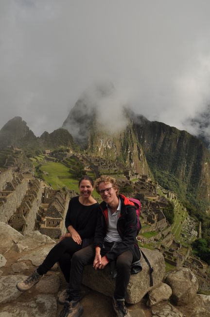 Finally in Machu Picchu