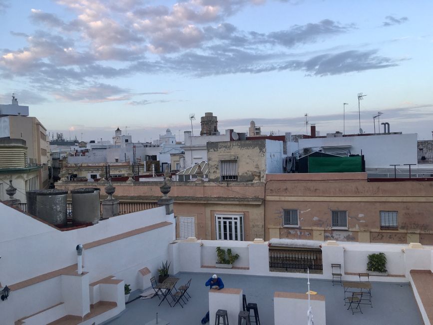 Arriving in Cádiz 