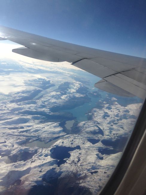 We leave Greenland and continue flying towards North America