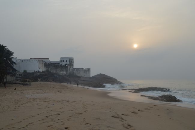 Cape Coast Castle am Morgen