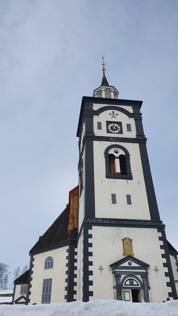 La iglesia de Røros 