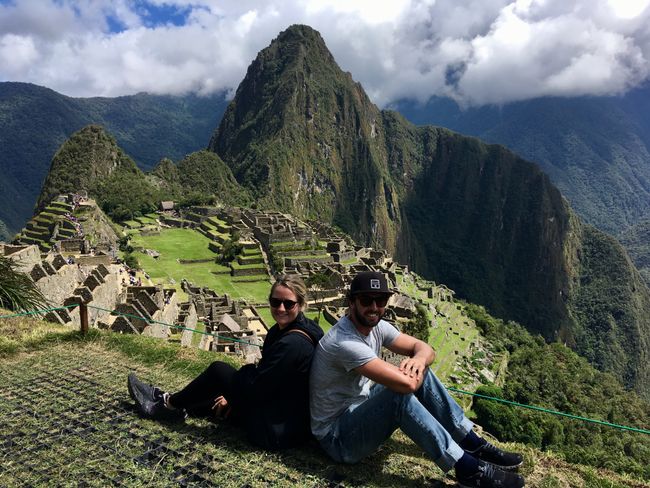 Us at Machu Picchu :-)