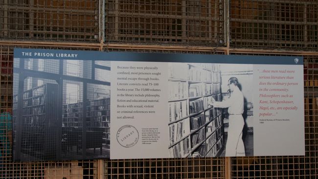 Alcatraz - Library back then