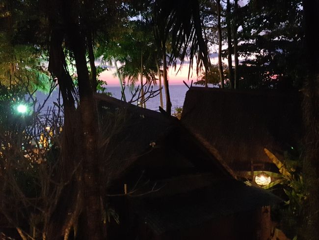 Blick von unserem Balkon im Banpu Resort 